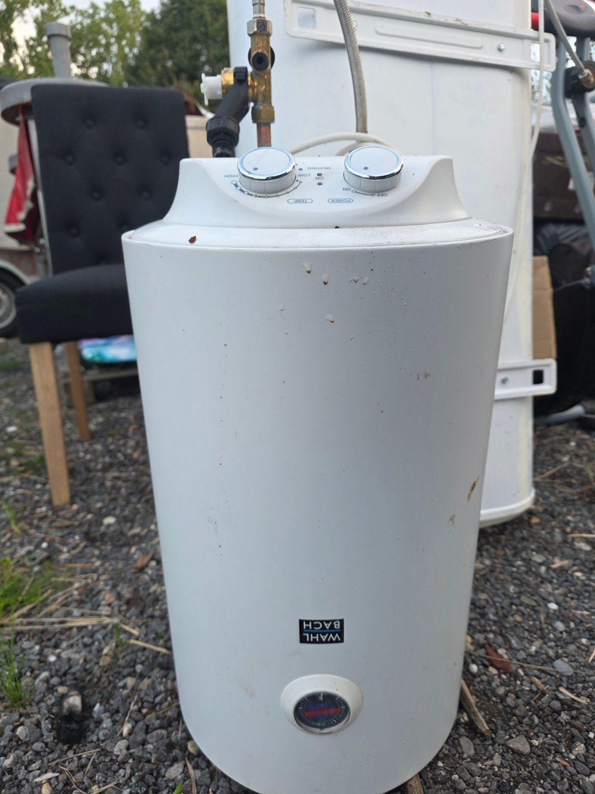 Wahlbach Classic 30L elektrische boiler - Z.g.a.n., 20 tot 100 liter, Zo goed als nieuw, Onbekend, Boiler
