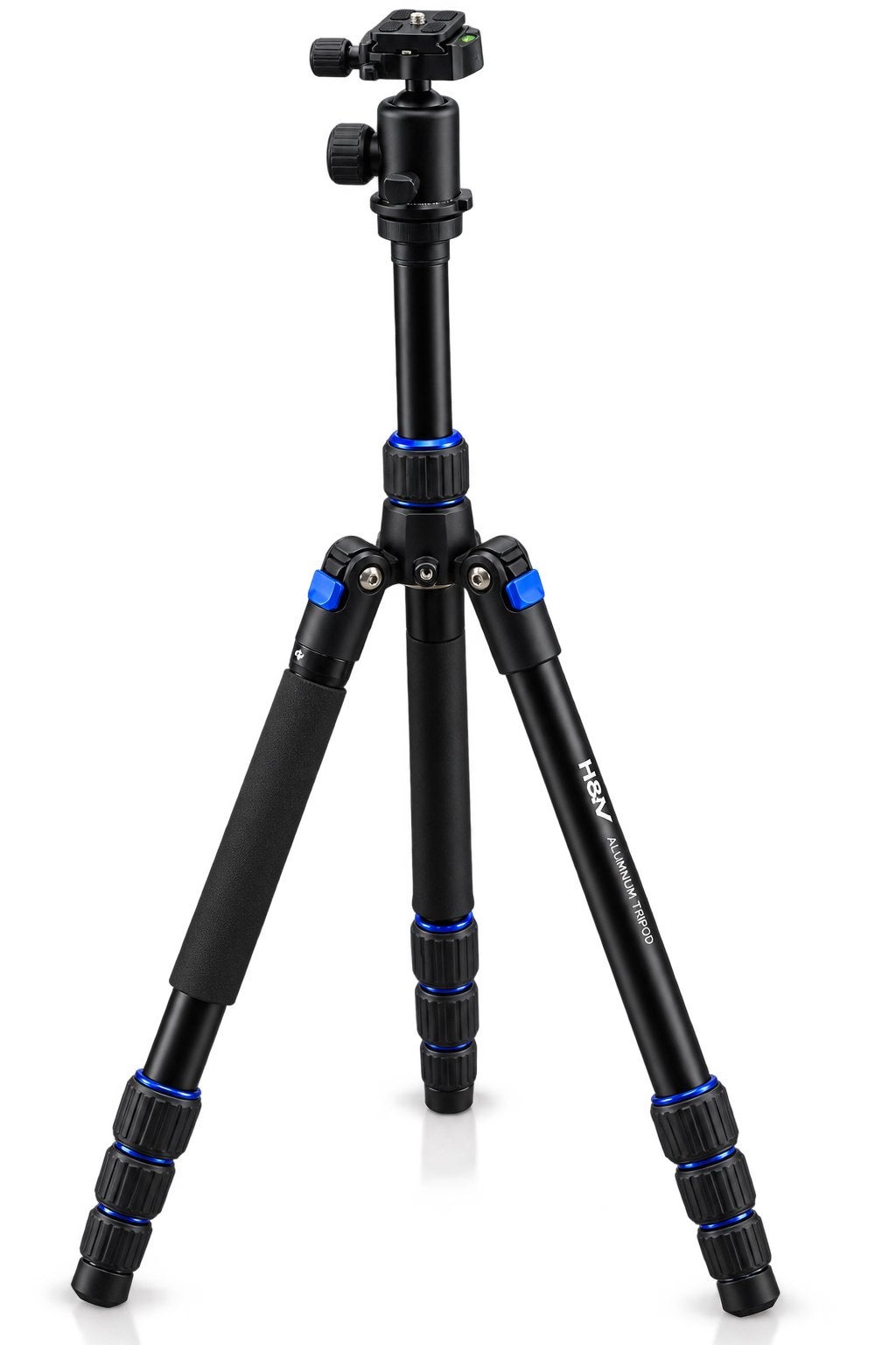 KSA VGR-100S Camerastatief met Balhoofd en Waterpas, Overige merken, Nieuw, 150 tot 175 cm, Inklapbaar