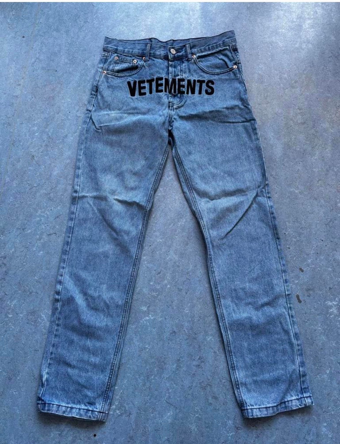 Vetements, Verzenden, Zo goed als nieuw, Blauw, W28 - W29 (confectie 36)