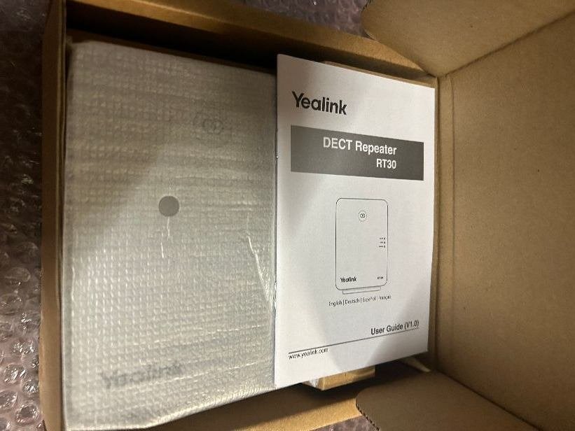☎️ NIEUW Yealink RT30 Dect Repeater RT-30 ☎️, Ophalen of Verzenden, Nieuw, 4 handsets of meer
