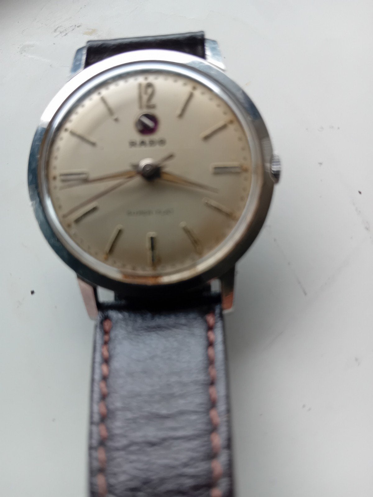 Vintage Rado Polshorloge - Klassiek Design, Overige merken, Staal, Met bandje, Polshorloge