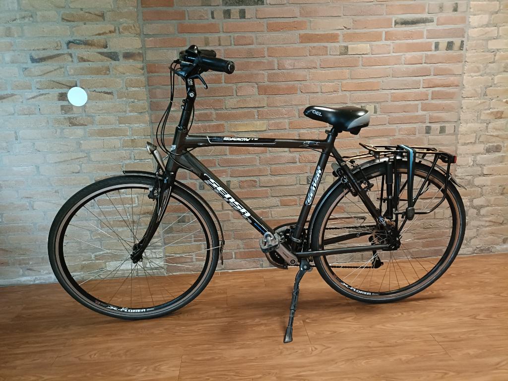 Sensa Superlite Herenfiets, Gebruikt, Versnellingen, Schijfrem, 53 tot 57 cm