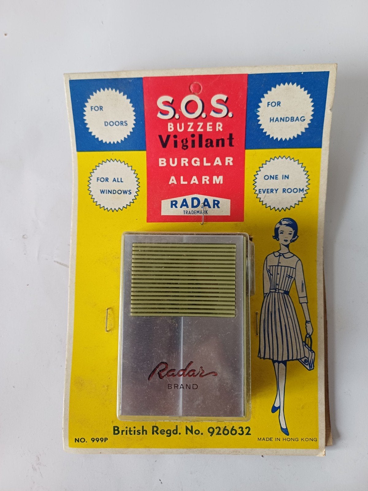retro alarm vintage nos, Ophalen of Verzenden, Huis en Inrichting