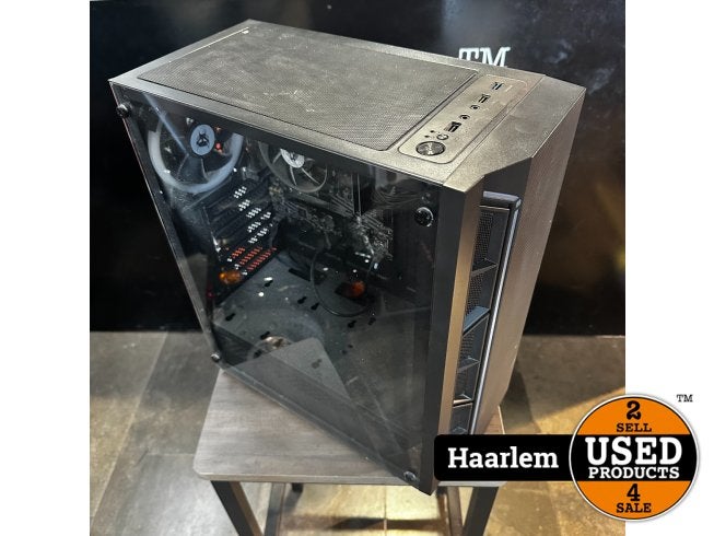 Gaming PC AMD Ryzen 3 3.6GHz 16GB Ram 512GB SSD W11 Home, Computers en Software, Computerbehuizingen, Zo goed als nieuw