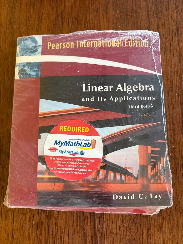 Linear Algebra and Its Applications - David C. Lay, Ophalen of Verzenden, Beta, Nieuw, HBO