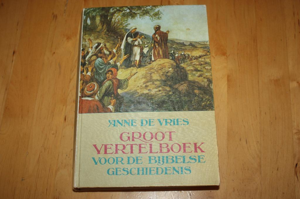 Groot vertelboek Bijbelse Geschiedenis, Anne de Vries, Ophalen of Verzenden, Gelezen, Anne de Vries, Christendom | Protestants
