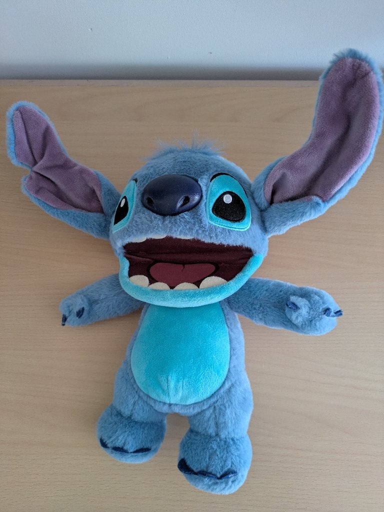 Disney Stitch - Interactieve Chatty Stitch, Ophalen, Disney, Overige typen, Blauw