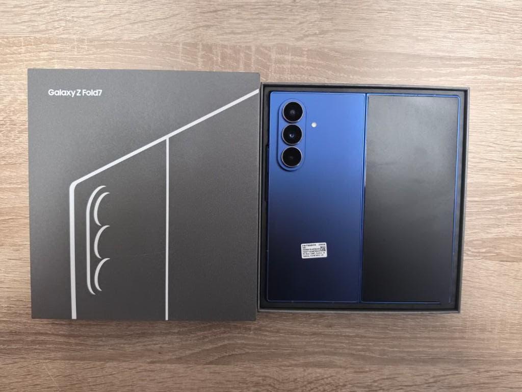 Samsung Z Fold7 256GB Blue Shadow, Blauw, Touchscreen, Nieuw, Ophalen of Verzenden