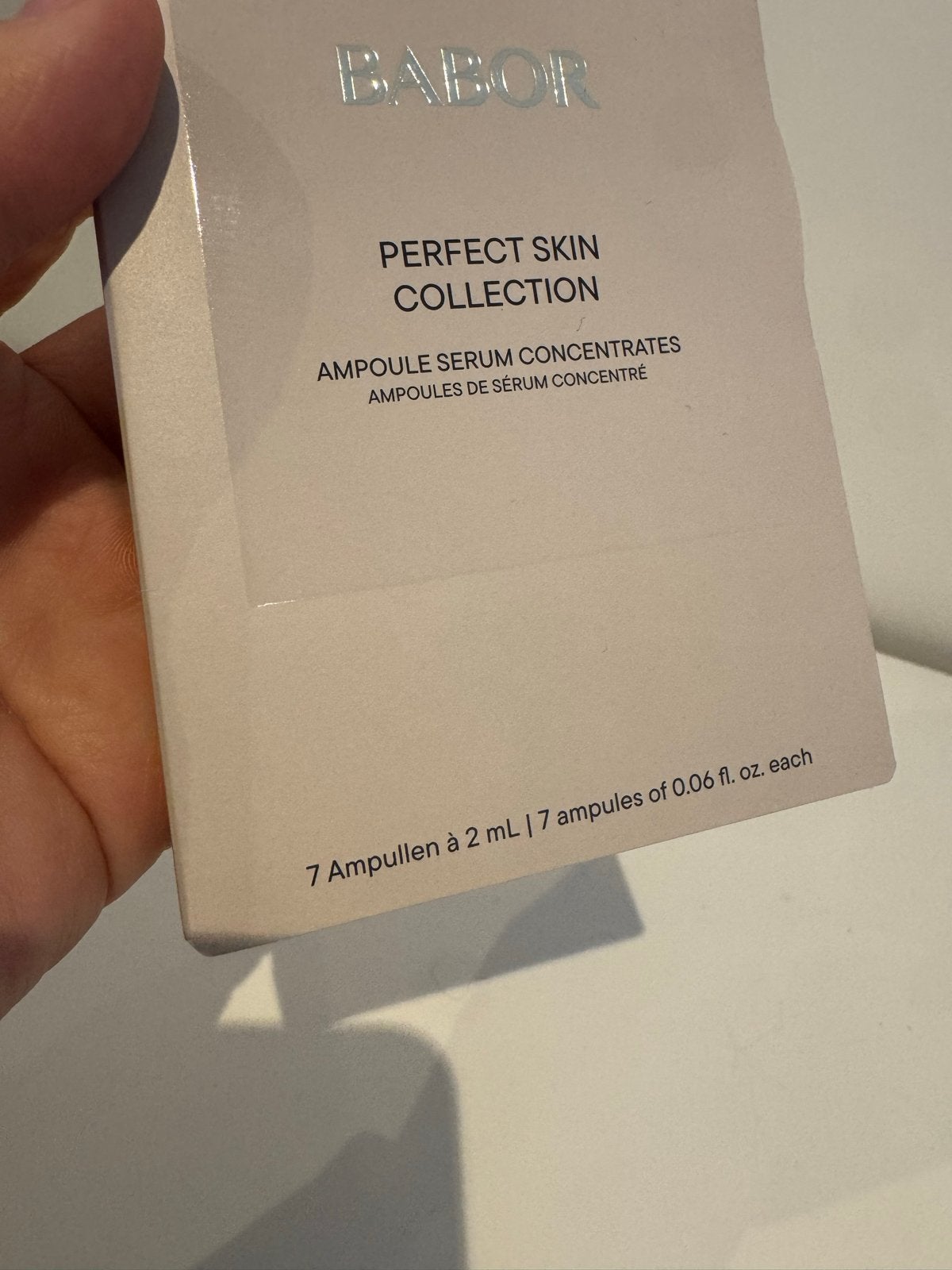 Babor Perfect Skin Collection Ampoule Serum Concentrates, Ophalen of Verzenden, Nieuw, Gehele gezicht, Verzorging