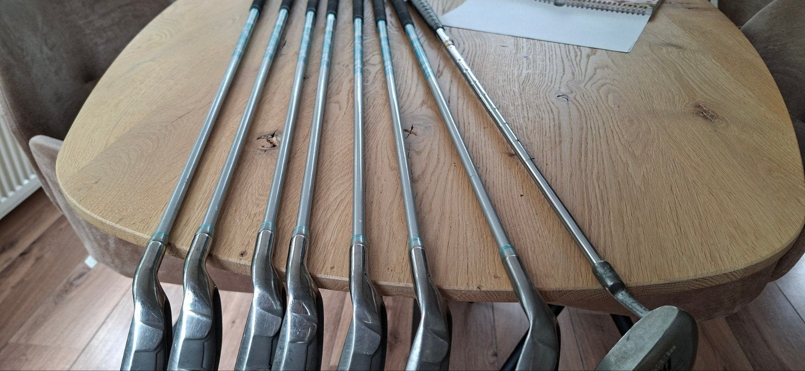 Complete Cobra golfset met tas en golftrolley, Ophalen, Gebruikt, Set, Overige merken