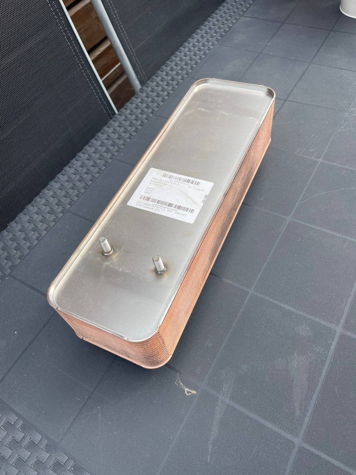 Warmte wisselaar, Minder dan 30 cm, Overige typen, Nieuw, Minder dan 60 cm