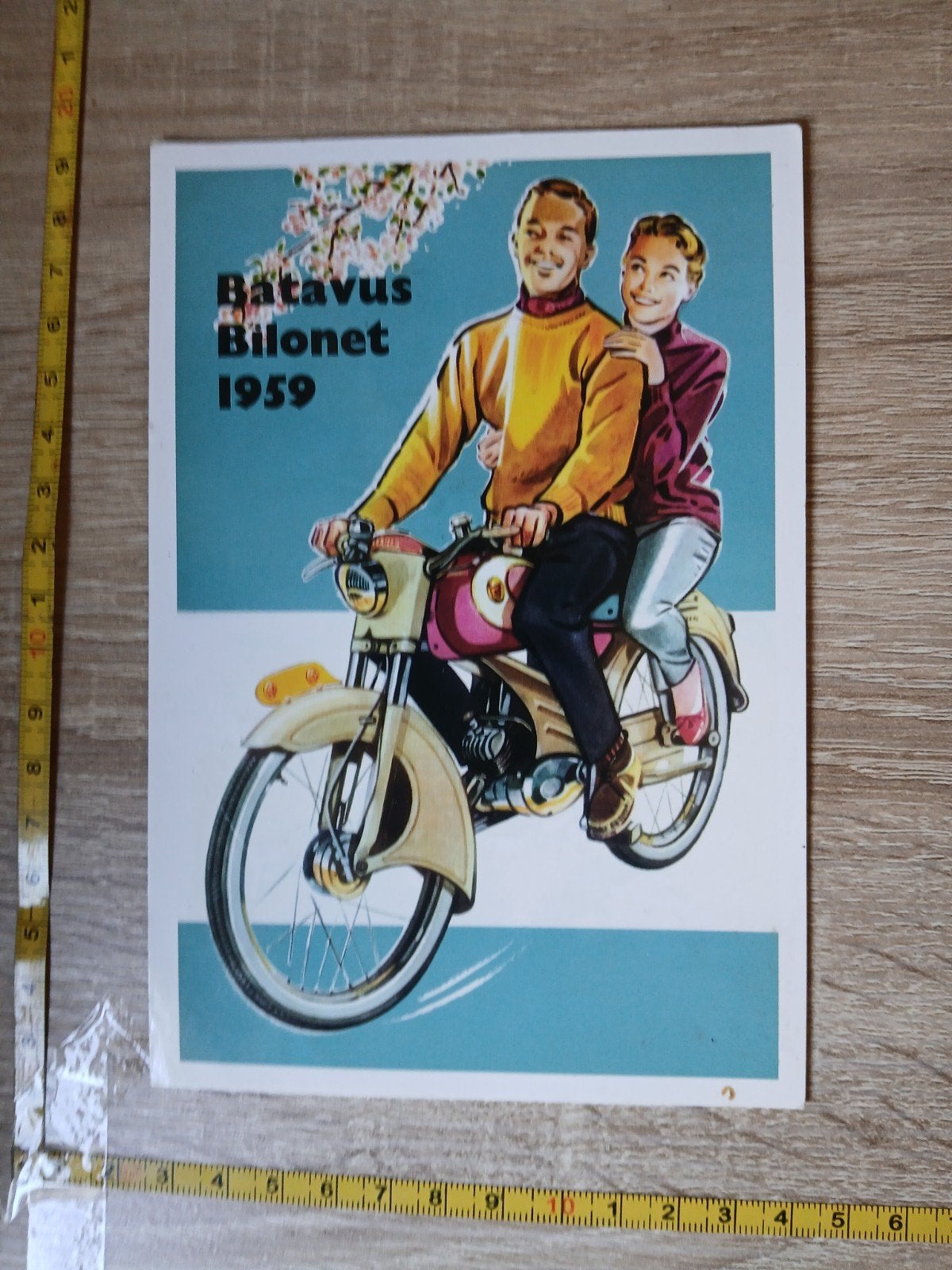 Batavus kaart, Ophalen, Voertuig