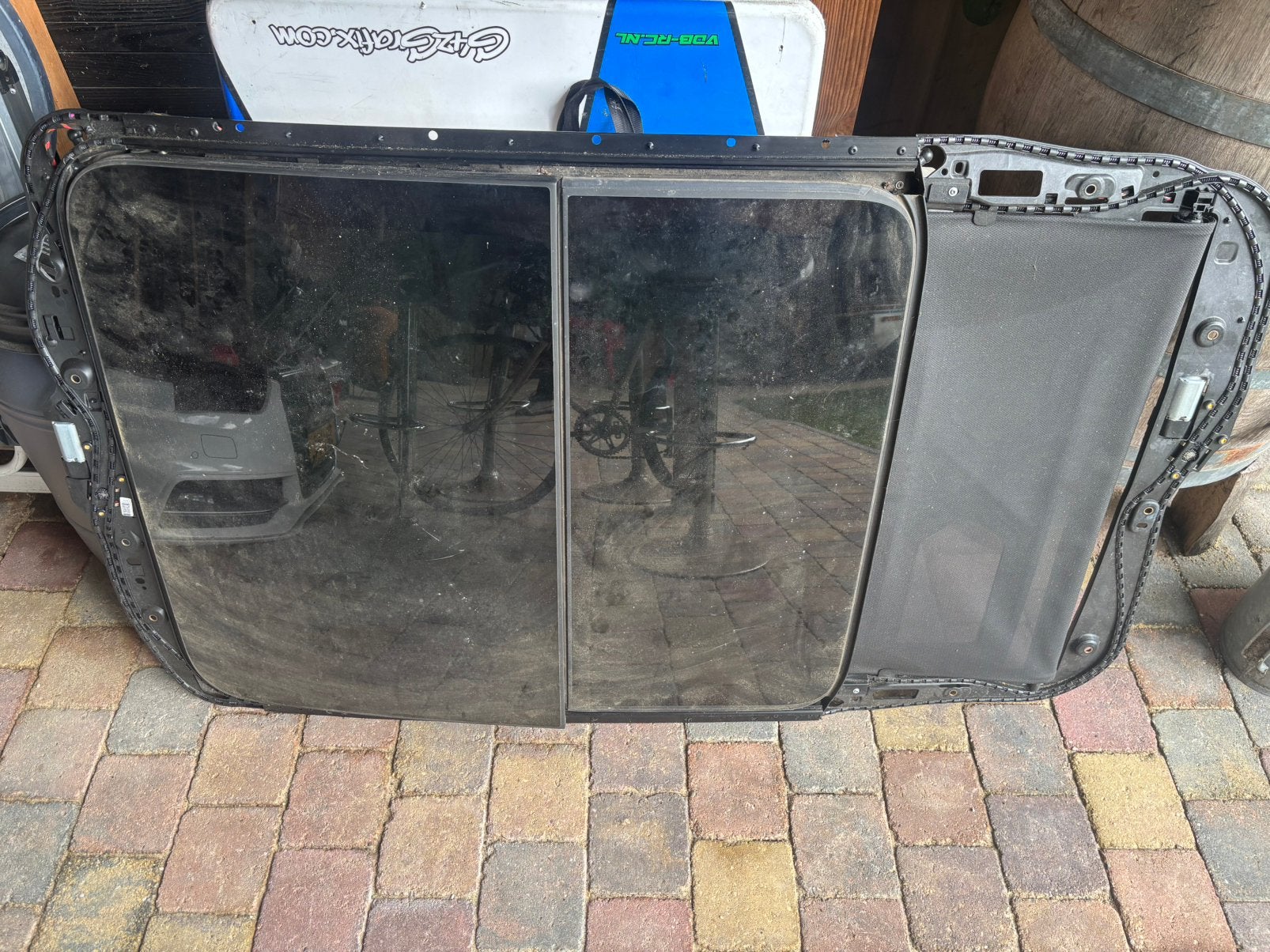 Panorama dak audi (s)4 avant 2013, Ophalen, Gebruikt, Audi, Bumper