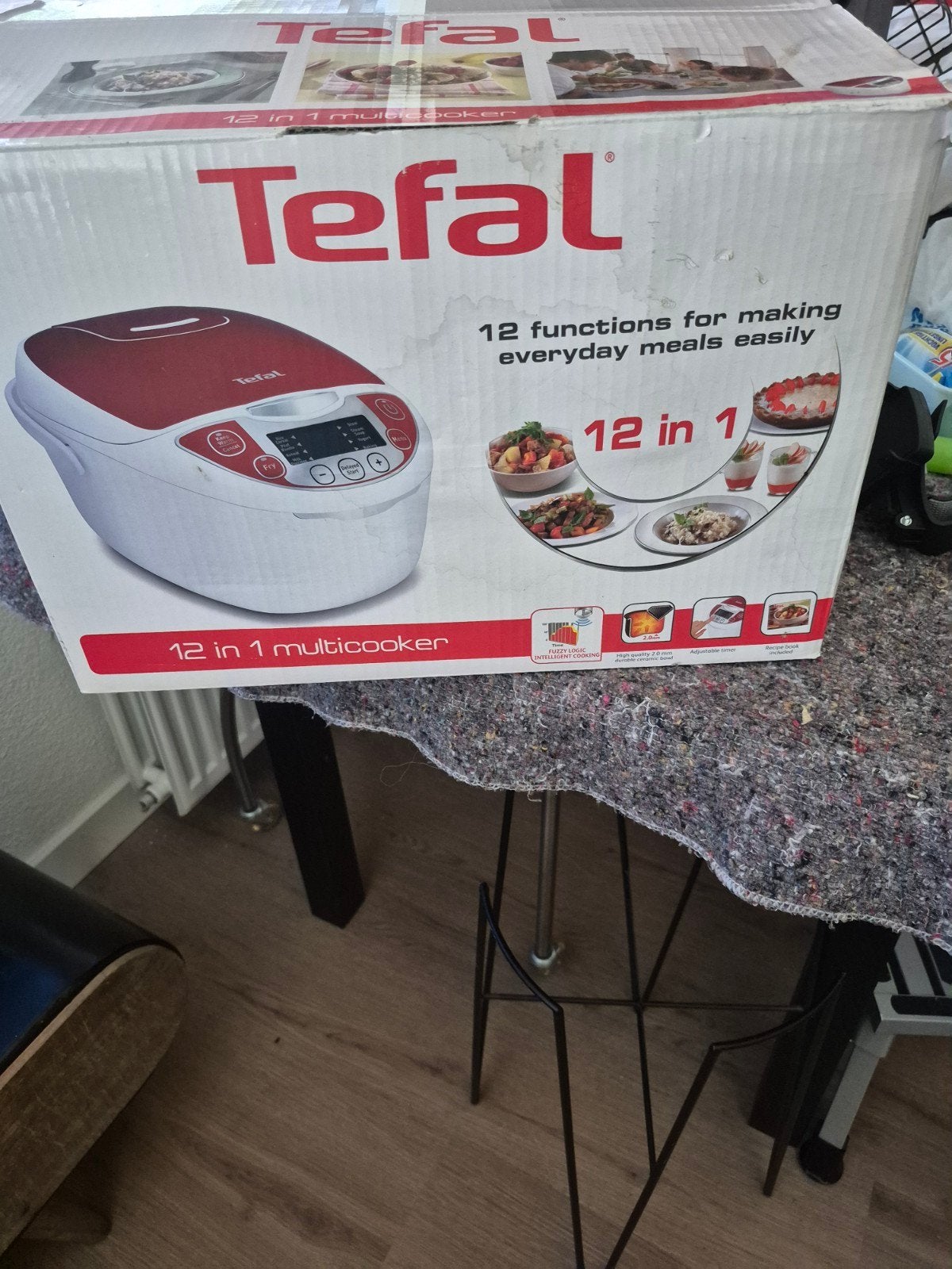 Tefal Rijstkoker / Multicooker 12 in 1 RK7051, Witgoed en Apparatuur, Ophalen, Nieuw