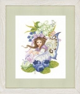 Borduurpakket Blueberry girl pn0146986, ., Nieuw, Ophalen of Verzenden, .