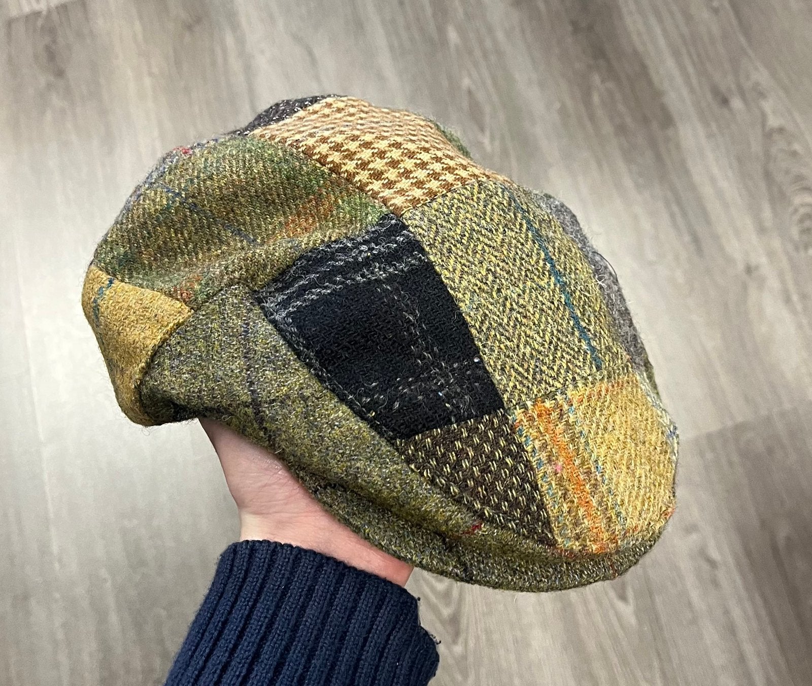 John Hanly & Co pure new wool flatcap pet wol - Maat 56, Ophalen of Verzenden, Zo goed als nieuw, Pet