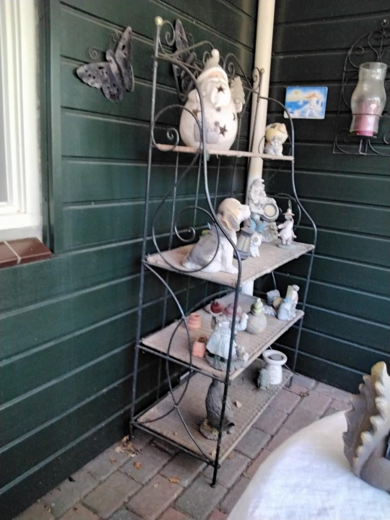 Decoratie rek - 160x85x40cm - eventueel met decoratie, Huis en Inrichting, Kasten | Overige, Ophalen of Verzenden, Gebruikt