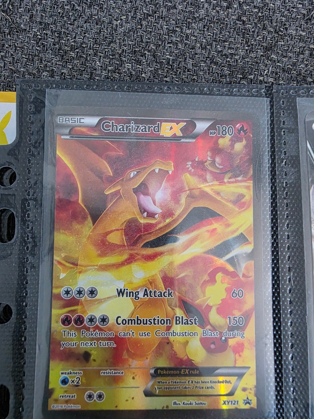Charizard EX, Ophalen of Verzenden, Zo goed als nieuw