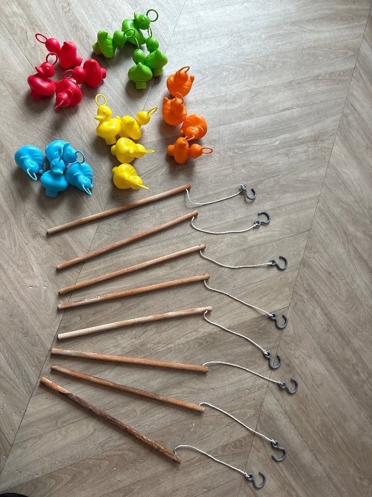 eendjes vissen met hengels spel, Ophalen, Gebruikt, Overige typen