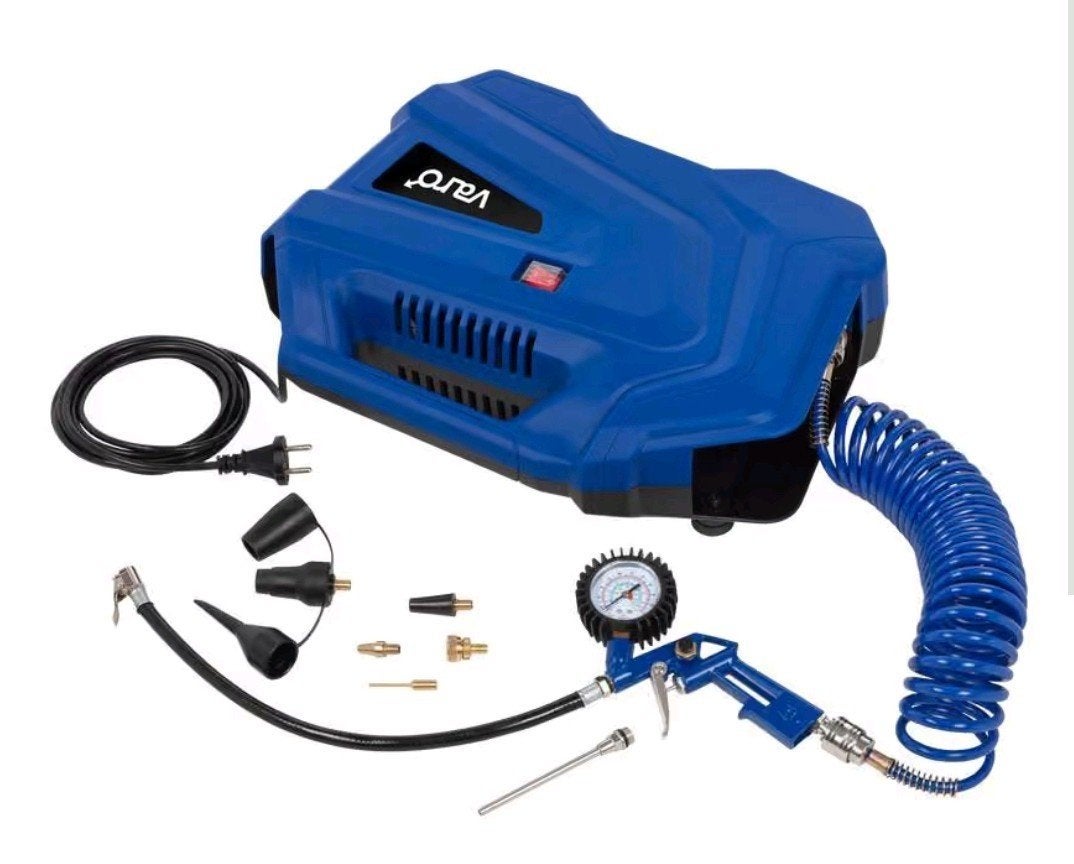 Varo Compressor 1100W | 8 bar, Doe-het-zelf en Verbouw, Ophalen of Verzenden