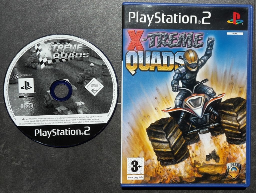 PS2 - X-Treme Quads - Racing Game PlayStation 2, 1 speler, Racen en Vliegen, Ophalen of Verzenden, Zo goed als nieuw