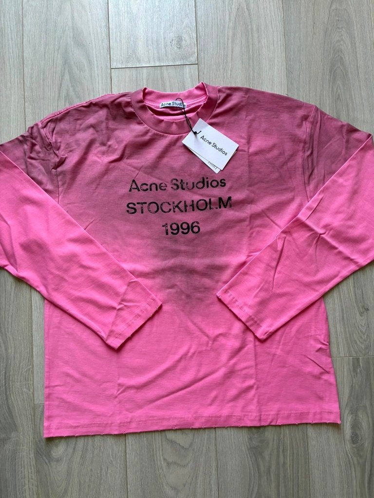 Acne Studios Long Sleeve Roze/Black, Acne Studios, Nieuw, Ophalen of Verzenden, Roze