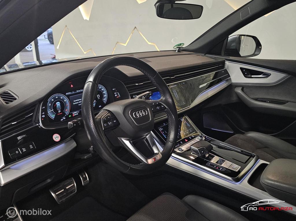 Audi Q8 55 TFSI e quattro 3x S-line Panorama/B&O Advanced/Lu, Automaat, 2995 cc, Bedrijf, Hybride Elektrisch/Benzine