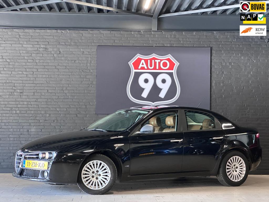 Alfa Romeo 159 1.8 mpi Business 1e EIGENAAR / ORGINEEL NL /, Gebruikt, 4 cilinders, 1796 cc, Zwart