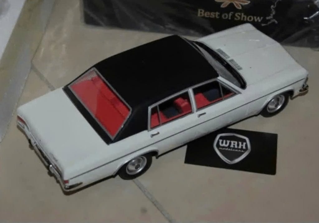 1:18 OPEL ADMIRAL B white BOS models BOS045 in box WRH, Hobby en Vrije tijd, Modelauto's | 1:18, Verzenden, Zo goed als nieuw
