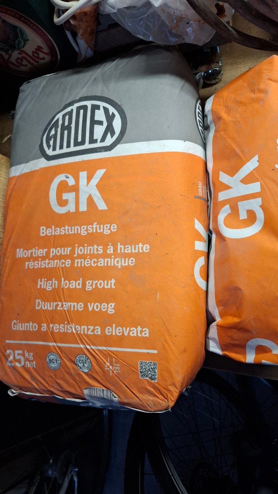 Ardex GK voegmortel - Nieuw en restant, Doe-het-zelf en Verbouw, Tegels, Ophalen, Nieuw, Vloertegels