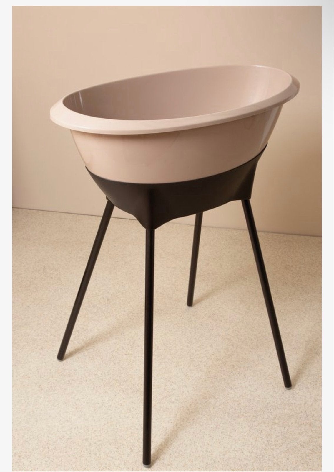 Luma Babycare Badje met Standaard - Dessert Taupe, Ophalen, Zo goed als nieuw, Badje, Overige merken