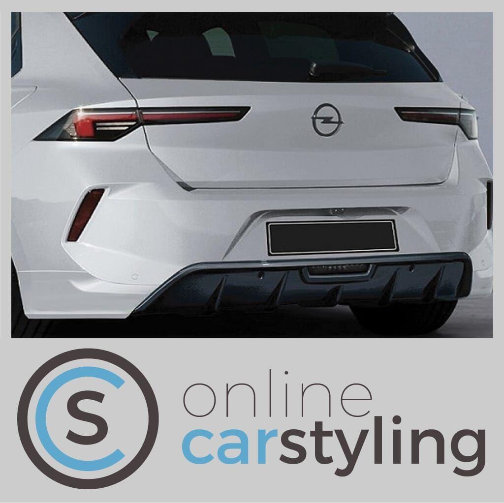 Irmscher Achterbumper spoiler Opel Astra L, -, -, Opel, Nieuw