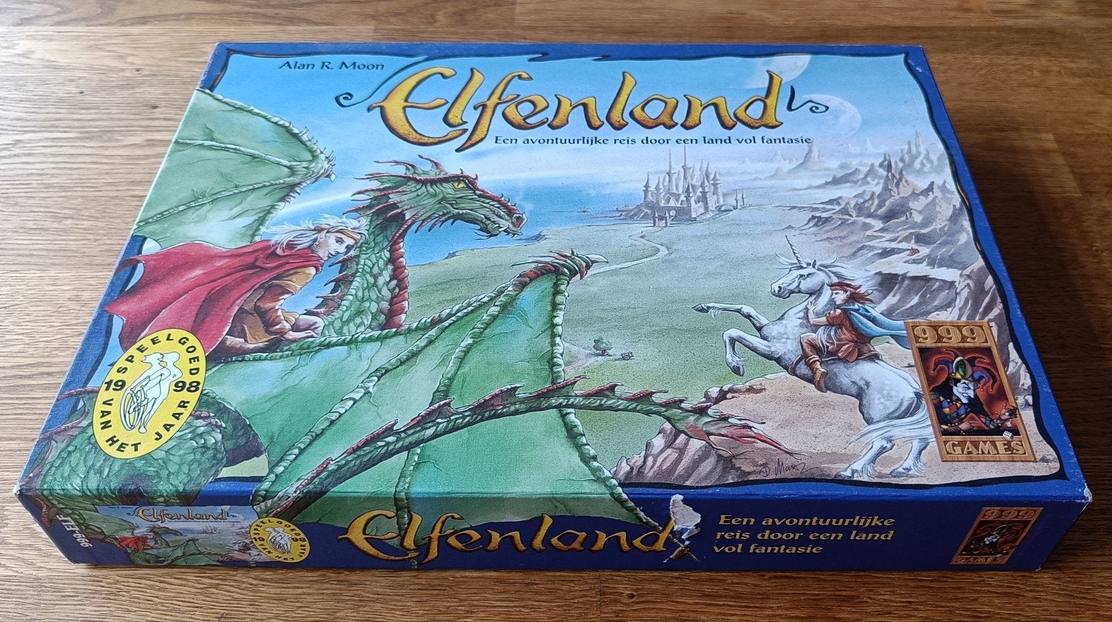 Elfenland Bordspel - Een avontuurlijke reis door fantasie, Een of twee spelers, Ophalen of Verzenden, Gebruikt, 999 Games