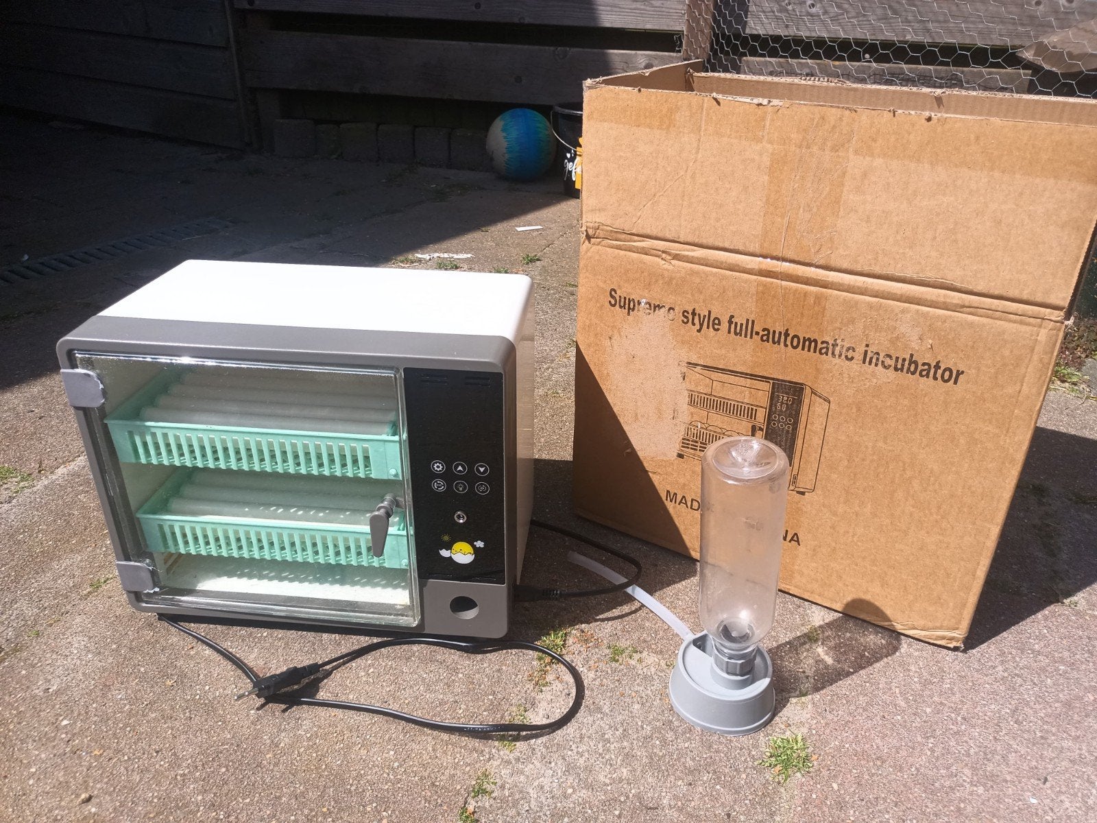 Broedmachine / incubator voor pluimvee eieren, Ophalen of Verzenden, Gebruikt, Broedmachine