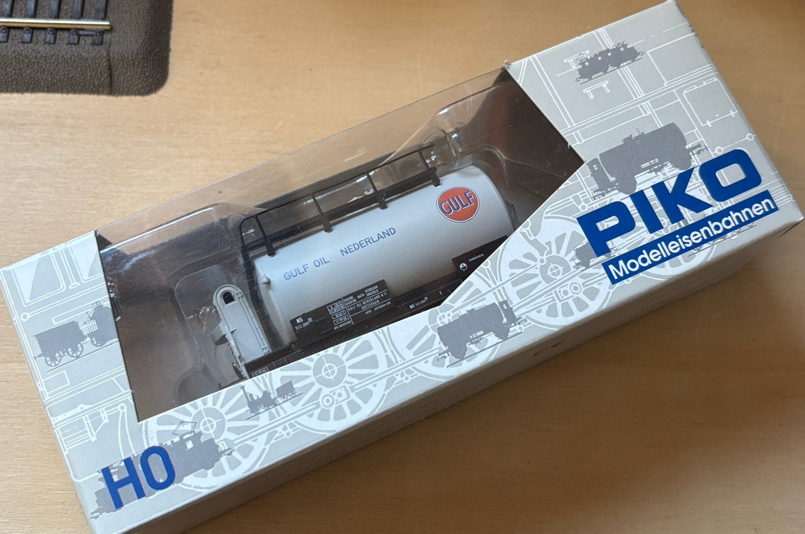 Piko NS ketel wagen Gulf Nederland, Gelijkstroom, Verzenden, Wagon, Piko