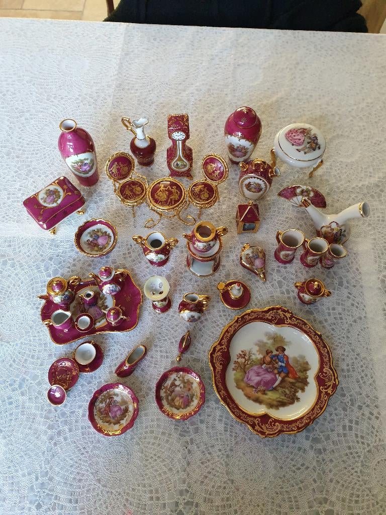 Collectie limoges porcelijn, Antiek en Kunst, Ophalen of Verzenden