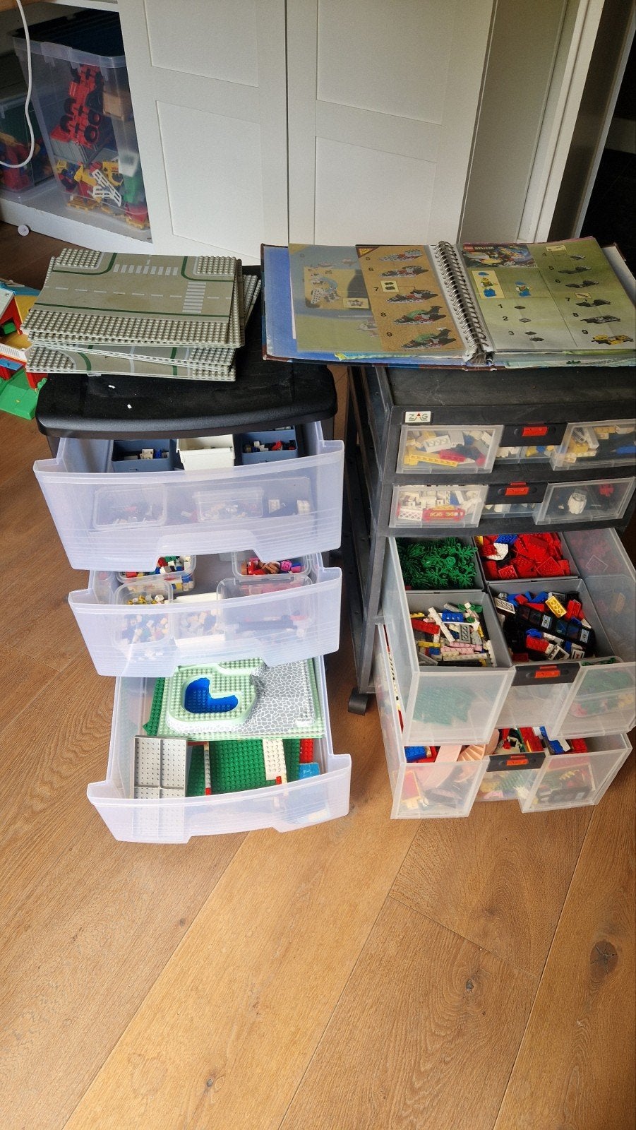 Grote partij diverse Lego blokken en onderdelen, Ophalen, Gebruikt