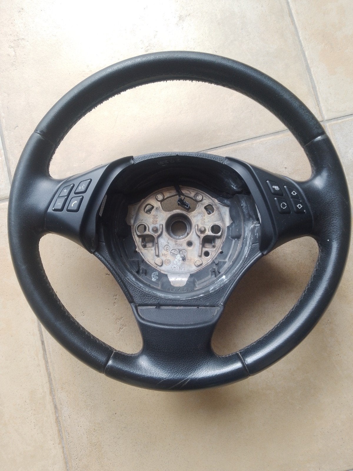 BMW E90 / E91 Stuurwiel - Gebruikt met Slijtage, Auto-onderdelen, Ophalen of Verzenden, Gebruikt, BMW