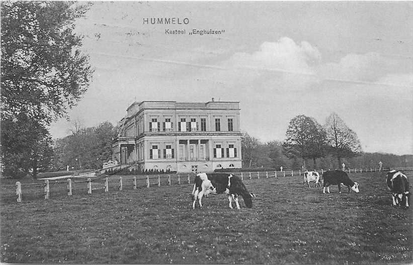 380-334-001 Hummelo Kasteel Enghuizen, Verzamelen, Ansichtkaarten | Nederland, Verzenden, Voor 1920, Gelderland