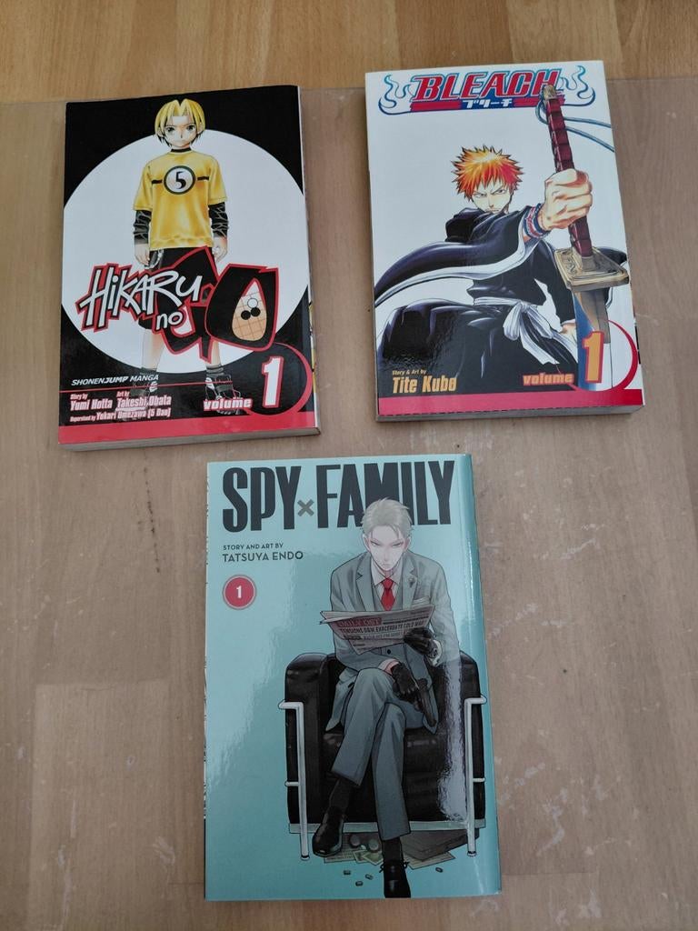 Diverse Manga Collectie: Bleach, Spy x Family, Hikaru no Go, Boeken, Ophalen of Verzenden