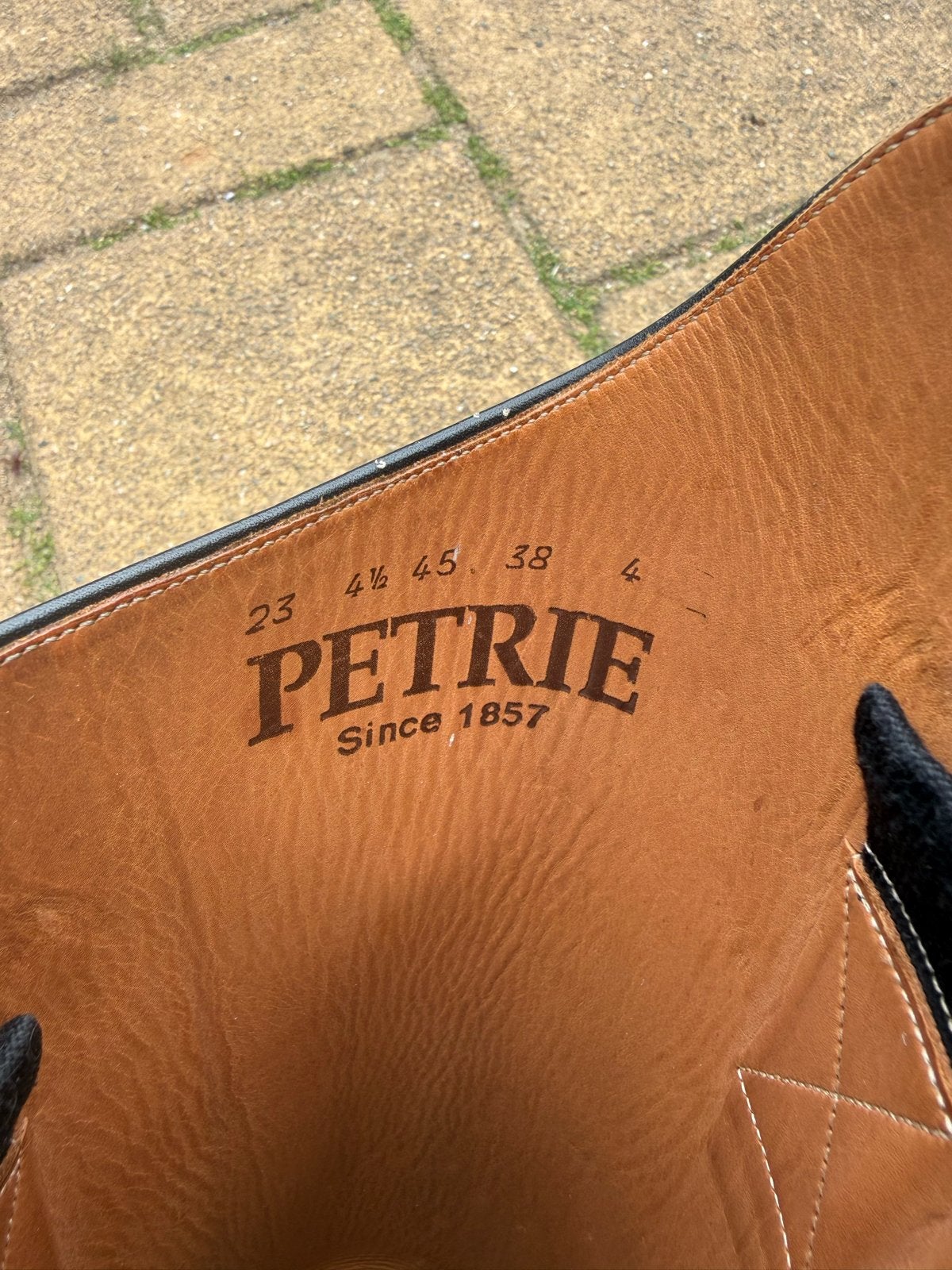 Petrie leren rijlaarzen maat 37 – zo goed als nieuw, Ophalen of Verzenden, Zo goed als nieuw, Dressuur