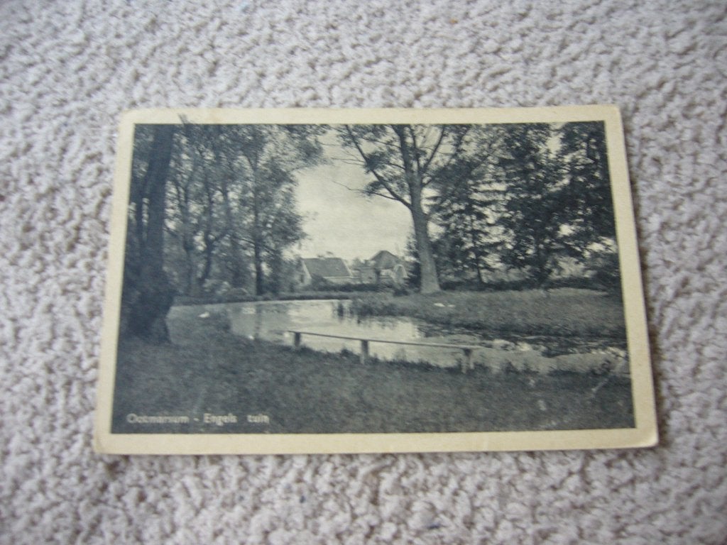 OOTMARSUM =  ENGELS TUIN, Verzamelen, Ophalen of Verzenden, 1920 tot 1940, Gelopen, Overijssel
