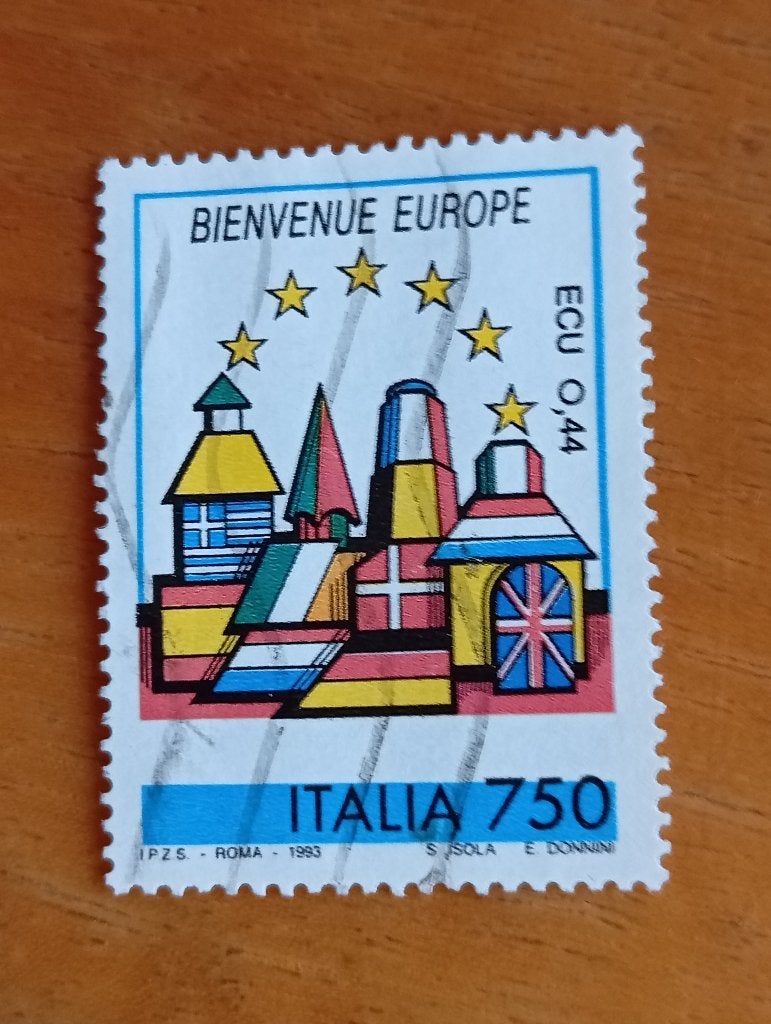 italie 1993, Ophalen of Verzenden, Gestempeld