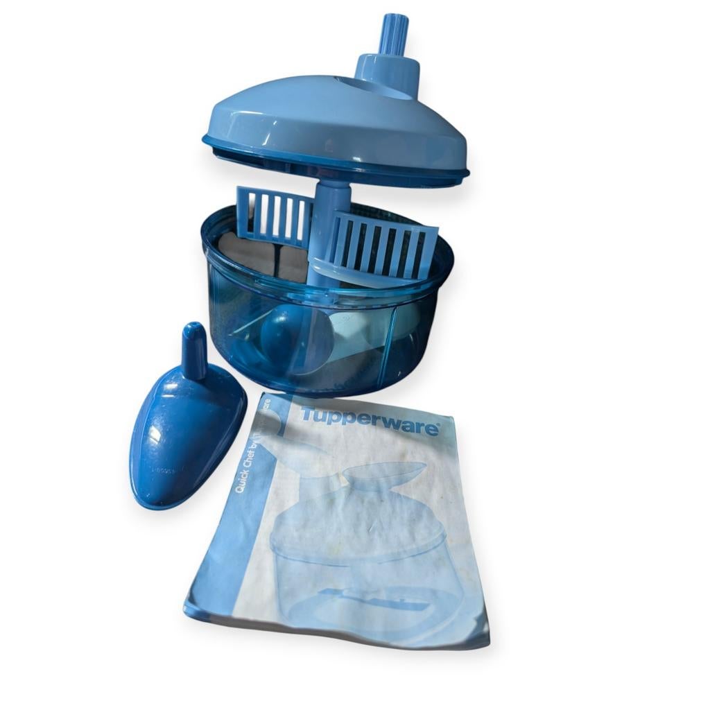 Tupperware Quick Chef, Huis en Inrichting, Keuken | Tupperware, Ff ten ghv, Tupperware, Blauw, Overige typen