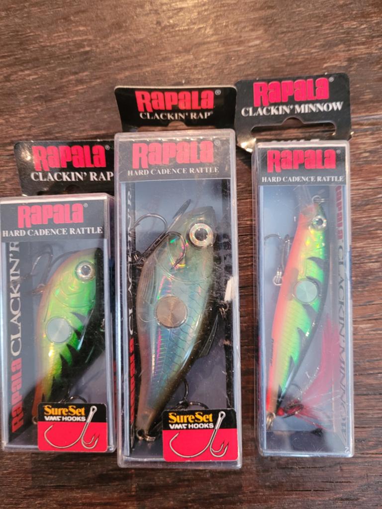 Rapala Clackin' Rap & Clackin' Minnow Kunstaas Set, Watersport en Boten, Ophalen of Verzenden, Nieuw