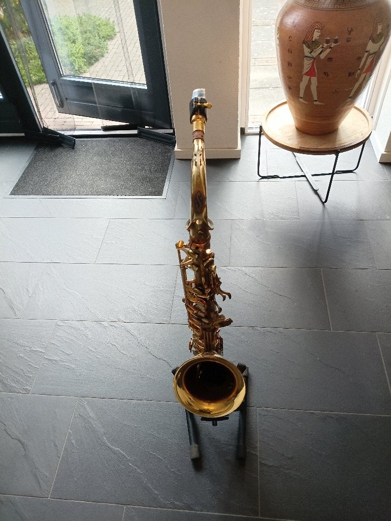 Selmer Tenorsax Super Action 80, Ophalen of Verzenden, Gebruikt, Tenor, Met koffer