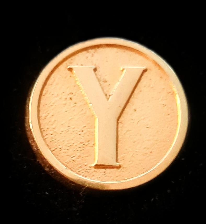 Lancia Ypsilon pin- goudkleur, Verzenden, Nieuw, Transport, Speldje of Pin