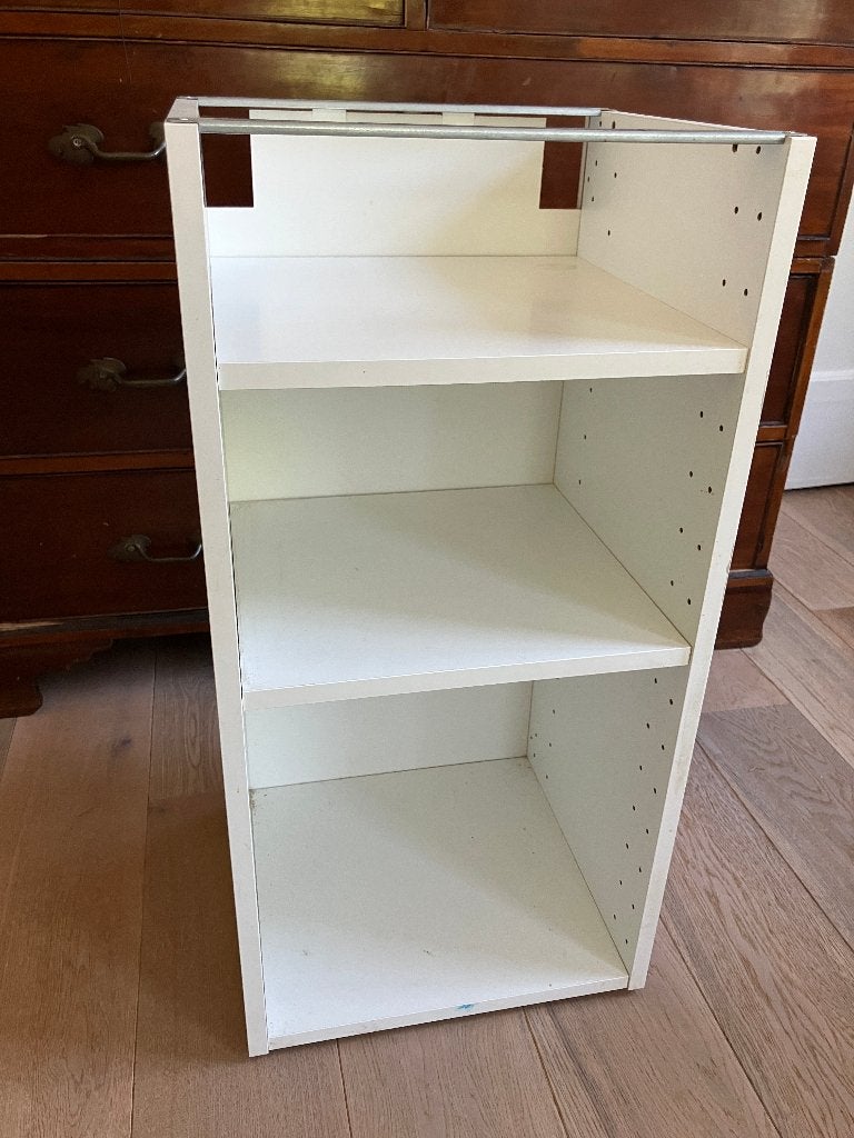 IKEA Metod plankenkastje, Ophalen, Gebruikt, Wit, 50 tot 100 cm