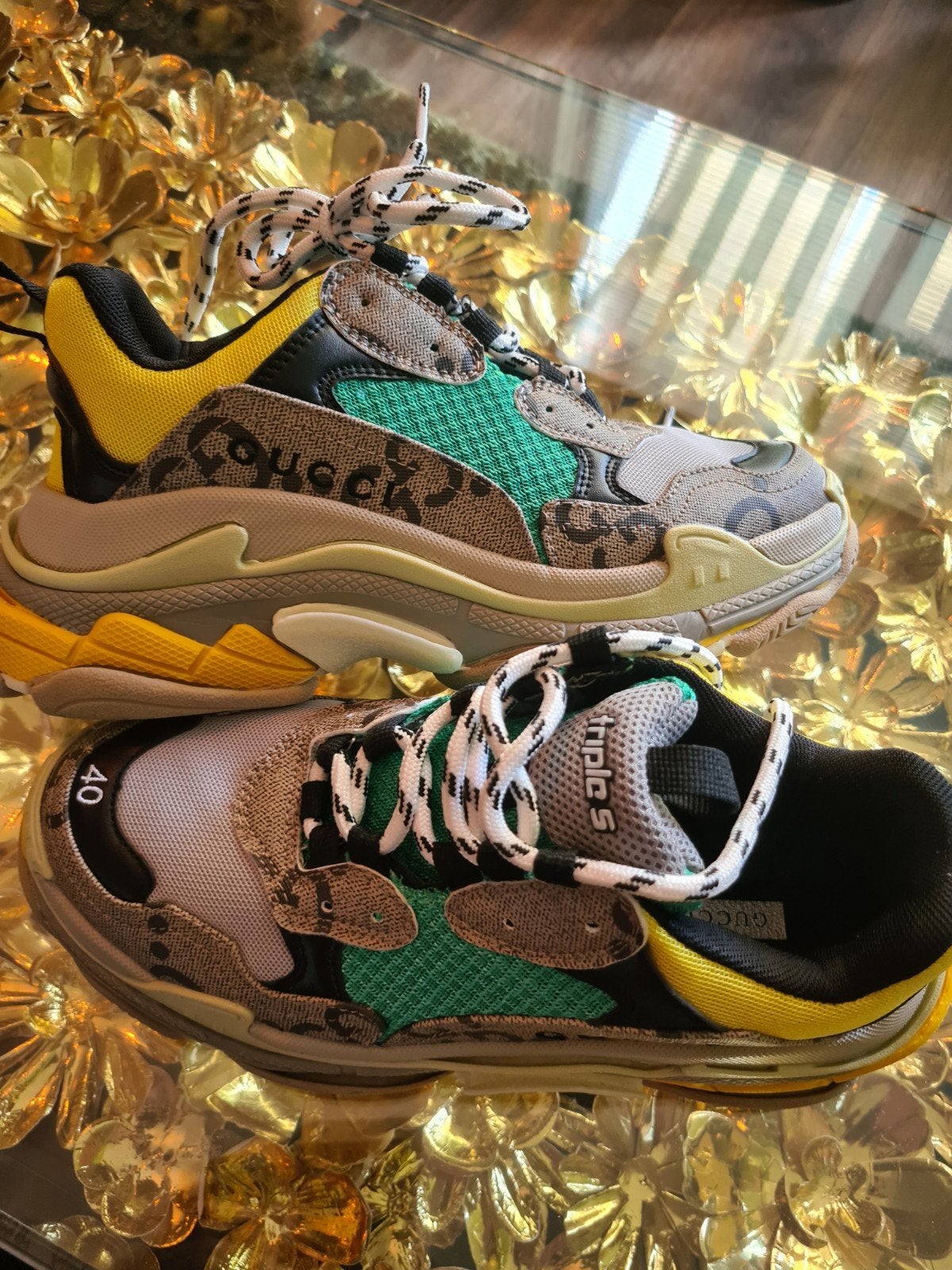 Gucci Balenciaga Triple S Sneakers Maat 40 nieuw ongedragen, Overige kleuren, Nieuw, Ophalen of Verzenden, Gucci