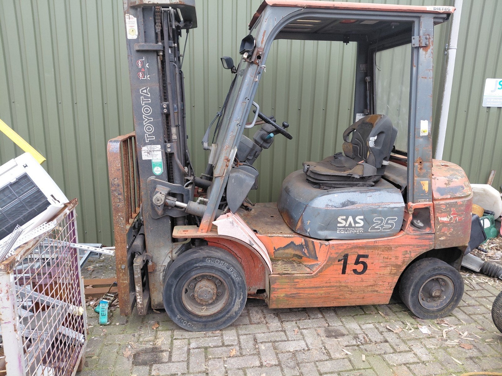 Heftruck toyota, Ophalen of Verzenden